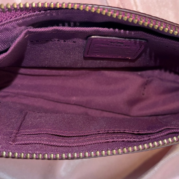 Y2K Glam - BNWT Authentic Coach Nolita 19  + Studs – Plum - Style #65486 - Picture 6 of 9